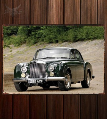 Металлическая табличка Bentley S2 Continental Flying Spur